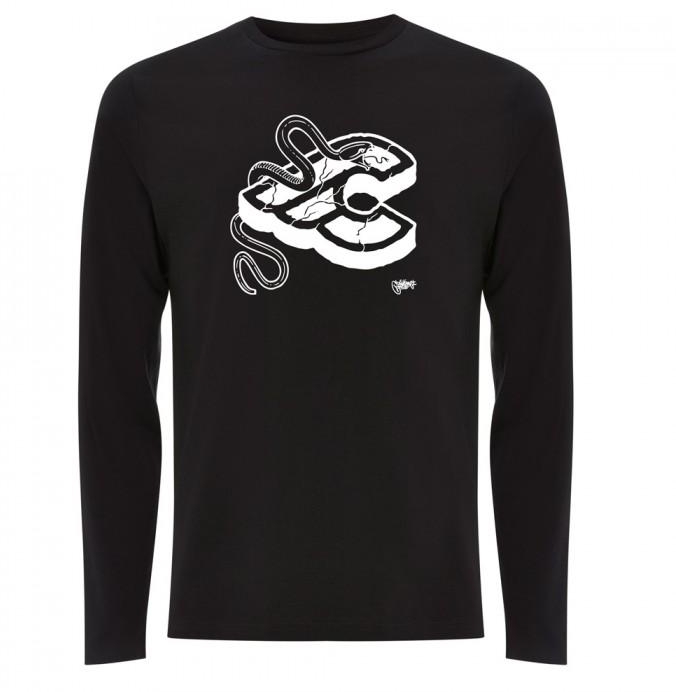 Cinelli Mike Giant Long Sleeve T-Shirt - 4 Sizes (Black)