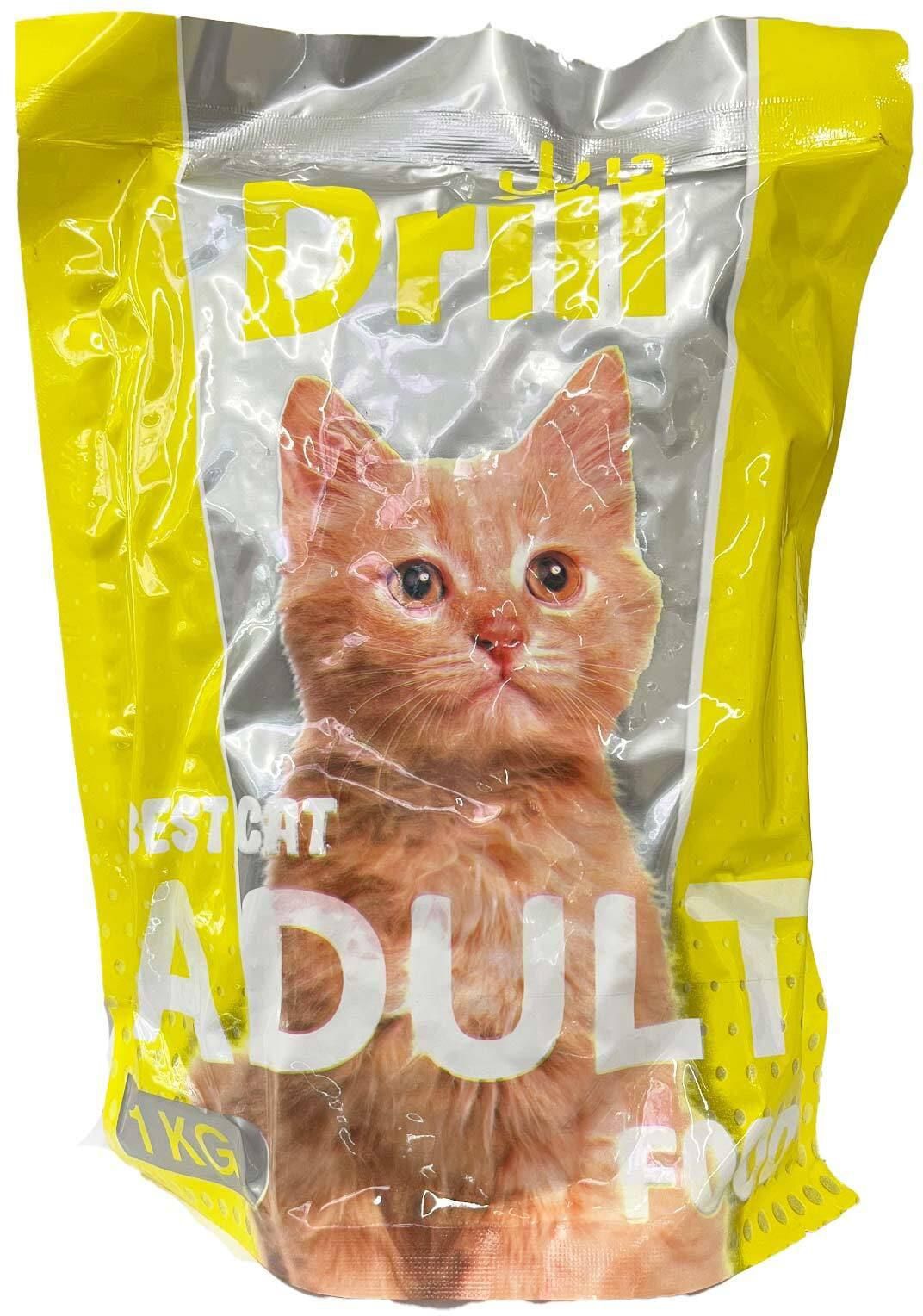 Drill Dry Food For Adult Cats - 1 kg