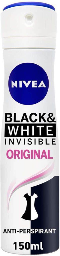 Nivea - Deo Spray Black & White Original - 150ml- Babystore.ae