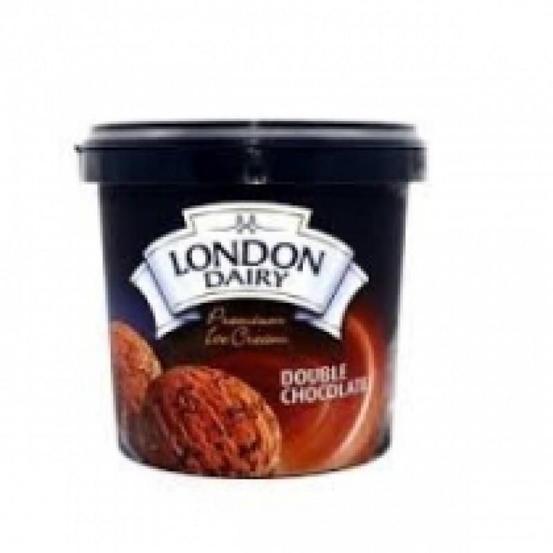 LONDON DAIRY DOUBLE CHOCOLATE CUP 125ML ICECREAM