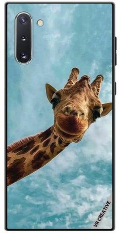 Protective Case Cover For Samsung Galaxy Note10 5G Giraffe Design Multicolour