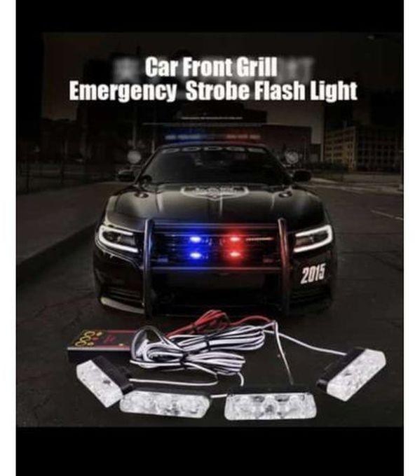 Front Grill Emergency Strobe Light/police Light