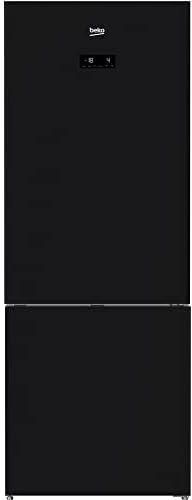 Beko freestanding digital refrigerator,compi,no frost, 2 doors,560 litres, black color, model-rcne560e35zgb