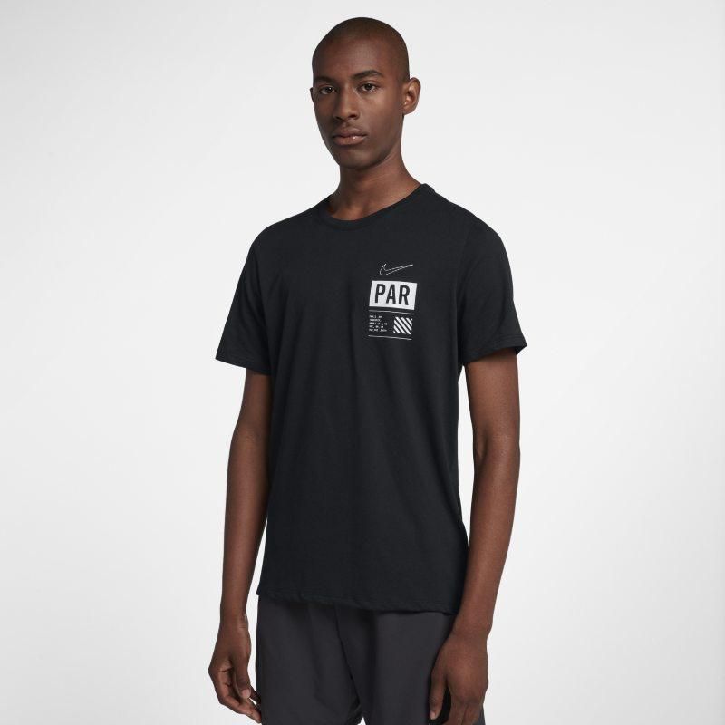 Nike Dri-FIT (Paris) Men's Running T-Shirt - Black