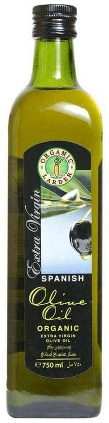 Organic larder spanish extra virgin olive oil 750ml