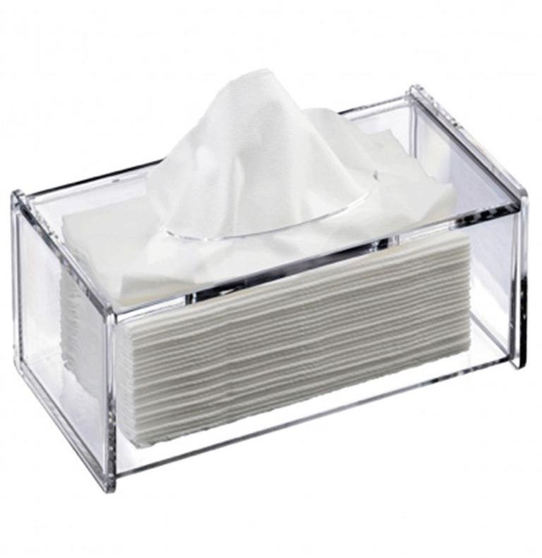 Plexiglass Tissue Box