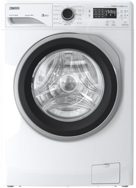 Zanussi 6kg PerlaMax front load washing machine 1200 RPM - White