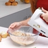Geepas GHM2001 160W Hand Mixer - Professional Electric Handheld Mixer for Baking - 5 Speed Function, Includes Stainless Steel Beaters & Dough Hooks, Eject Button