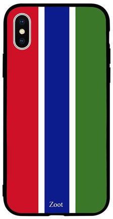 Protective Case Cover For Apple iPhone XS Max Gambia Flag