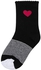 Minoti 3 Pack Heart Knitted Socks - Multicolor