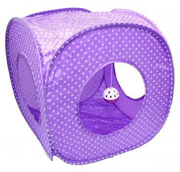 Meowee Cat Tent Multicolor Assorted أرجواني سادة 40سم