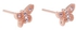 Bejewelled Butterfly Women's Stud Earrings - OBJ16MBE07