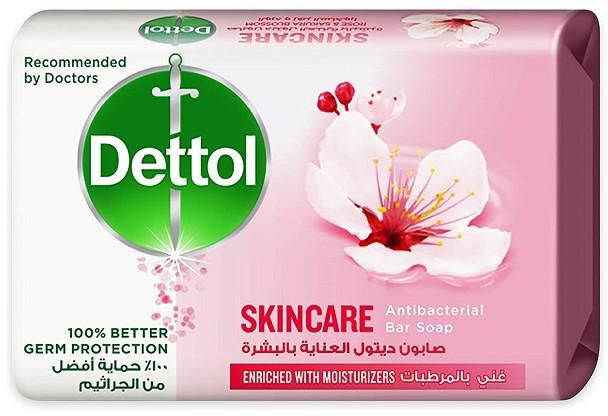 Dettol Skin Care Antibacterial Soap Bar 165G