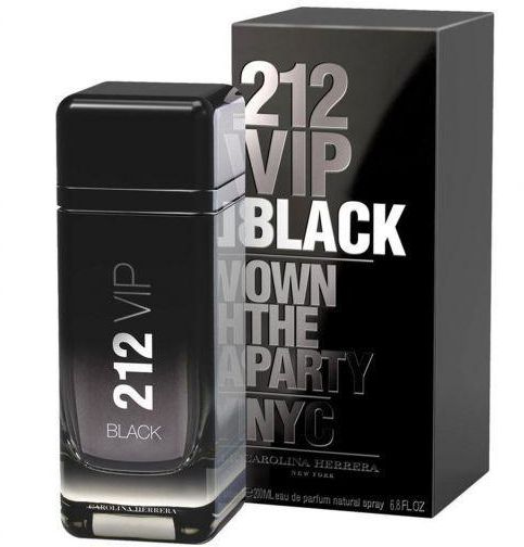Carolina Herrera 212 VIP Black For Men Eau De Parfum Spray, 100 Ml