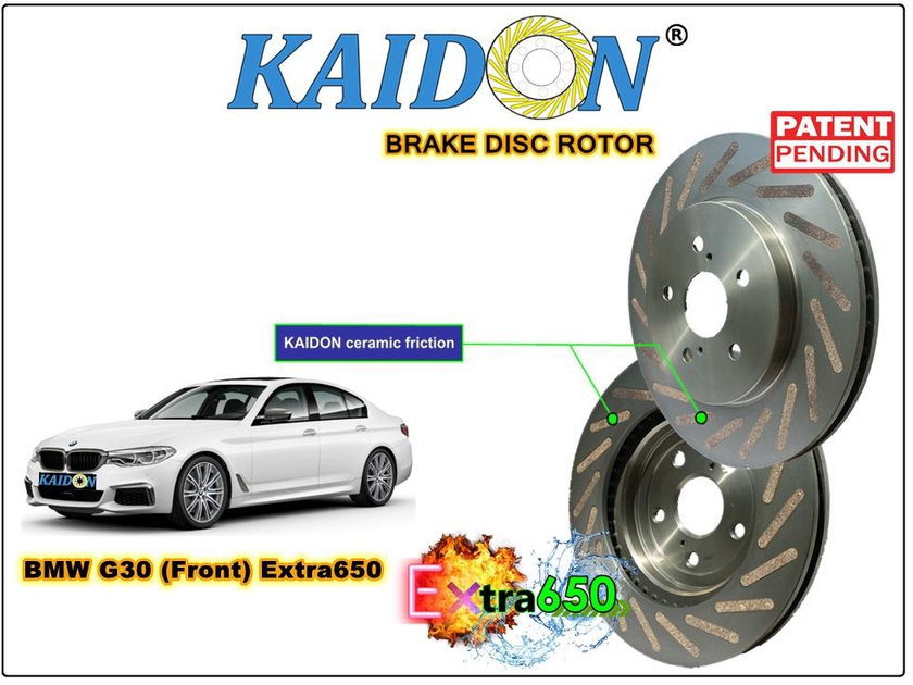 Kaidon-brake BMW G30 Disc Brake Rotor (FRONT) type "Extra650" spec