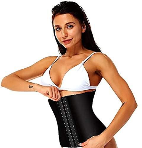 Waist trainer modeling strap Slimming reducing Belt binders tummy shapers corset slimming underwear body shaper shapewear faja (Color : Black, Size : XL)