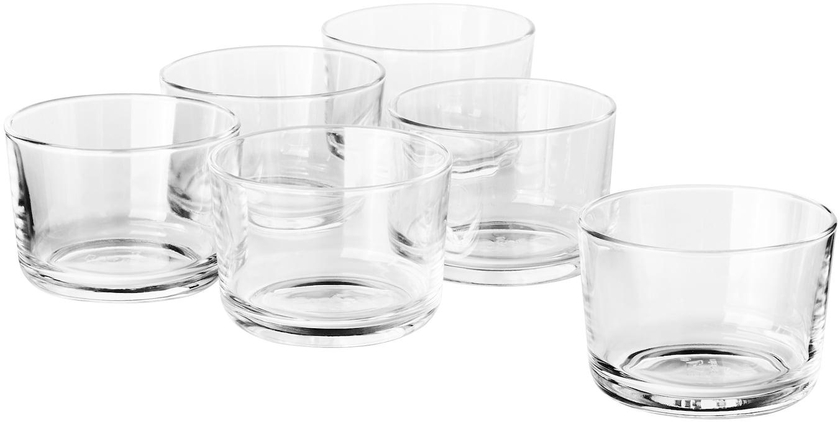 IKEA 365+ كأس - زجاج شفاف 18 سل