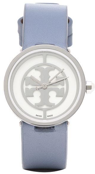 Tory Burch TRB4006 Leather Watch - Blue