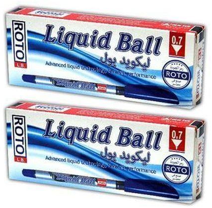 Roto Liquid Ball - Blue - Pack Of 24 Pens