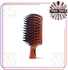 Hair Brush-Square-Brown+ Air Cushion Hair Brush-White- 2 Pcs