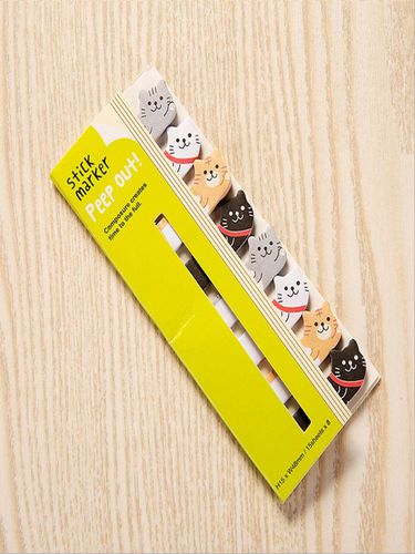 120Pages Cute Animal Sticker Post  Bookmark Marker Memo Index Tab Sticky Notes 