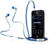 Awei-ES700i Bass Earphones 3.5mm in-ear Earphones with MIC Headset for Smartphones - Blue