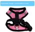 Generic Mesh Dog Chest Back Vest Breathable And Soft Pet Traction Rope Pink M