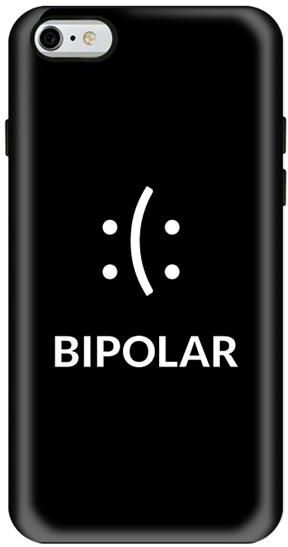 Stylizedd Apple iPhone 6 Premium Dual Layer Tough Case Gloss Finish Bipolar