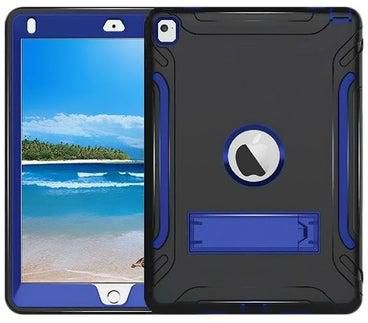 Hard Case Cover With Kickstand For Apple iPad Pro 10.5-Inch Black/Blue