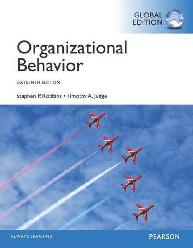 Pearson Organizational Behavior With MyManagementLab: Global Edition ,Ed. :16