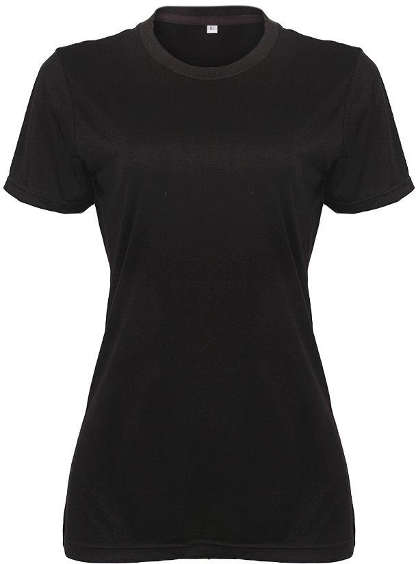 Danami Female Plain T Shirt- Black