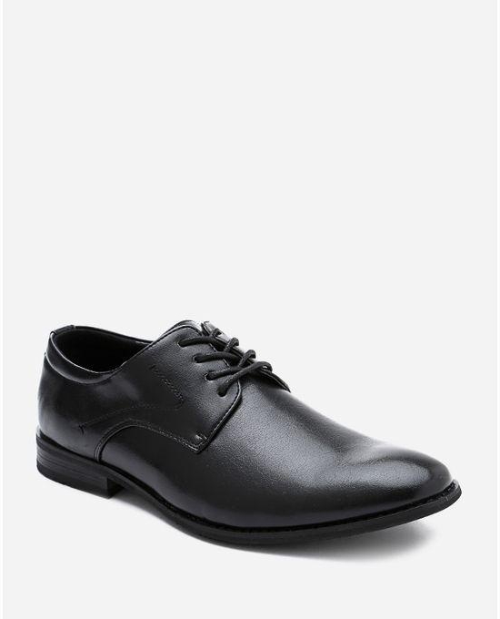 Genuine Classic Leather Shoes - Black