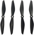 Generic 4Pcs Propeller/Blade Accessory for X1 Quadcopter - Black