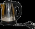 Lyons Silver & Black Cordless Stainless Steel Electric Kettle - 1.8L