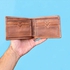 Men's Bifold Wallet 100% Genuine Leather - Havan Color