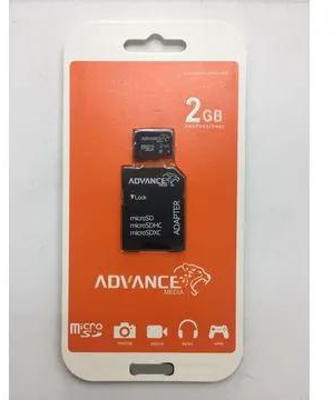 Advance 2GBMicro SD Card Black micro 2 GB advance