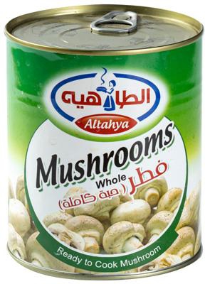 Al Tahya Whole Mushrooms 800g