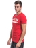 Adidas AY7187 Casual T-Shirt for Men - Red
