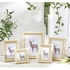1 Piece Photo Frame Simple Retro Style Wooden Decorative Picture Frame