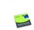 Global Notes 75 x 75 mm Brilliant Sticky Notes 80 Sheets - Brilliant Green x12