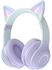 Generic Over-ear Cat Bluetooth Wireless Headphones - Purple