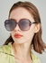 نظارة شمسية بإطار سداسي وعدسات مستقطبة للنساء