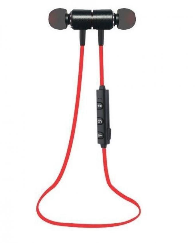 Bluetooth 4.0 Earphone Earbud Running In-Ear Noise Cancelling - Black and Red 270