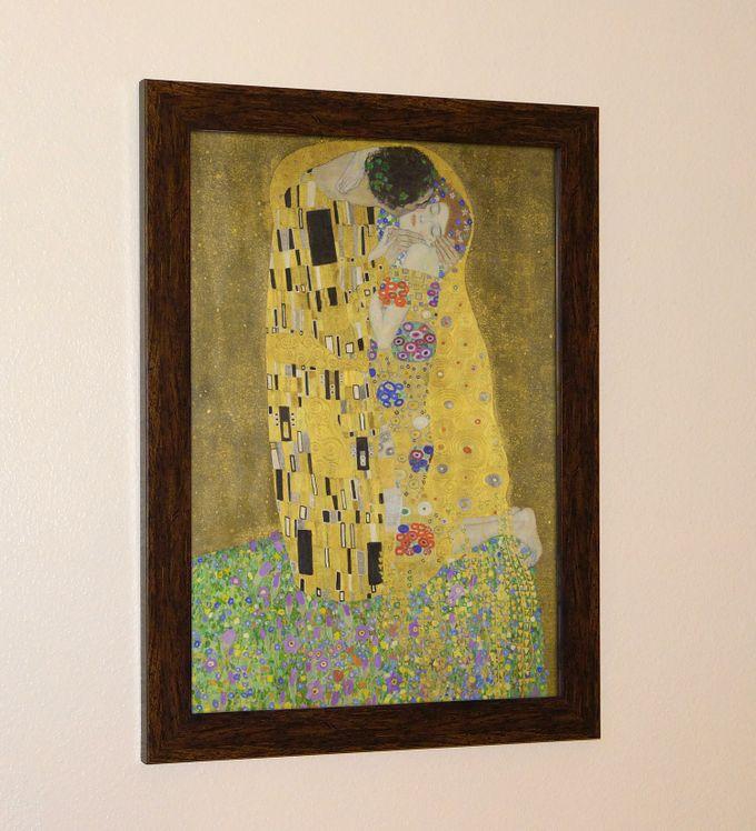 The Kiss Gustav Klimt Printed Paintings 30x40cm