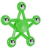Generic Five-pointed Star Plastic ADHD Hand Spinner - Green