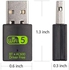 USB WiFi Bluetooth Adapter 600Mbps Dual Band 2.4/5Ghz Wireless Network External Receiver Mini WiFi Dongle for PC/Laptop/Desktop