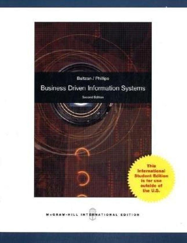 Mcgraw Hill Business Driven Information Systems ,Ed. :2