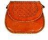 Adimani Original Buffalo Hard Leather Sling Bag Women's Hand Bag Tote Bag Satchel Bag 9x3x8 Inches