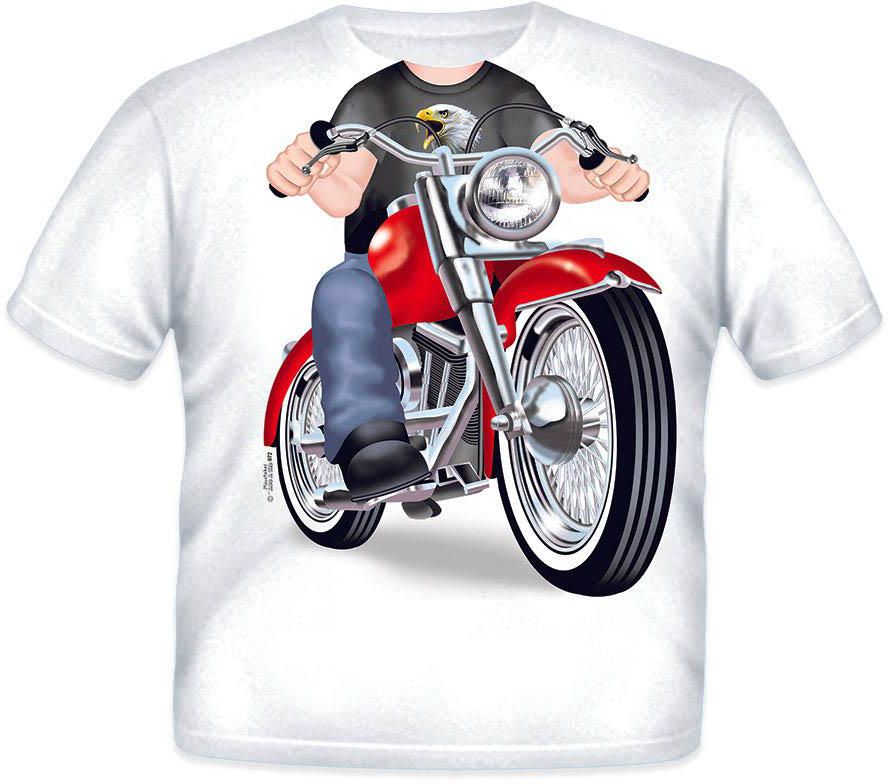 Just Add A Kids - T-shirt - Biker Fat Boy 972 (2 years)- Babystore.ae