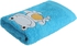 Get Nice Home Embroidered Cotton Towel, 30×50 cm, 100 gm - Light Blue with best offers | Raneen.com